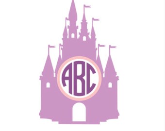 Cinderella Castle Monogram