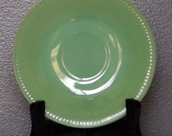 Vintage Fire King Jadeite Jane Ray Replacement Saucer