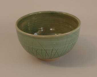 Large salad/noodle bowl Stoneware Pottery