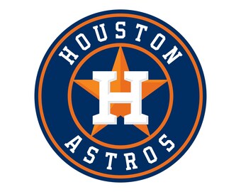 Houston Astros SVG Files, Houston Astros Printable Images, Baseball Logos, Silhouette Cricut, Baseball svg, eps, png, dxf