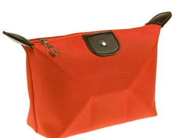 x 1 Kit/toiletry/cosmetic pouch orange