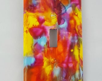 Hand Painted Light Switch Cover