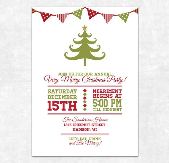 Free Templates Of Christmas Invitations 5