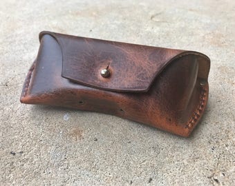 Handmade Leather Sunglasses Case