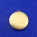 2 pcs - Large Round Brass Locket, 32mm Round locket, Brass Locket, Bronze Locket - AB-B23391