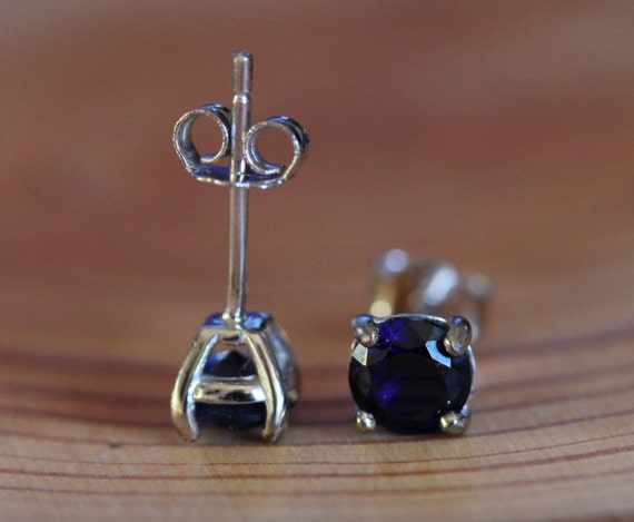 real sapphire earrings