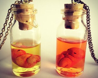 Fetus Specimen Jar Necklace
