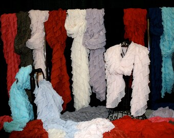 Ruffle Scarves