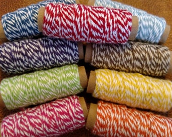 Bakers Twine 10 yd choice of colors