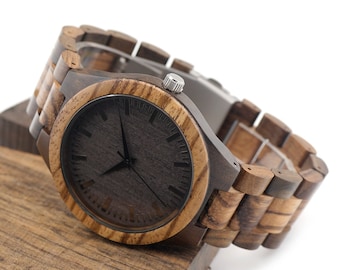 Wood Watch, Wooden watch,Personalized Wood Watch,Wood Watch men,Mens wooden watches,Wedding Gift,Wood Watches for him,Watch Husband Gift