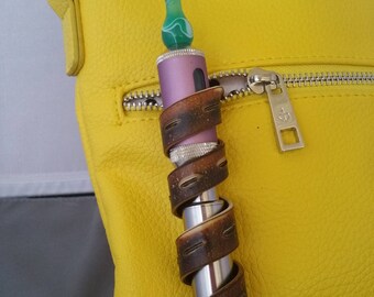 OOAK Ecig, E-Cig, Vape System Holder / L-012