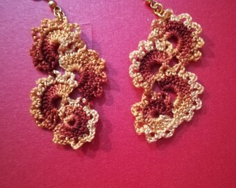 Pendant earrings (3 pairs)
