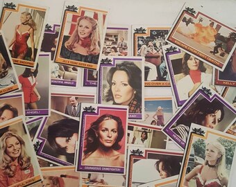 Vintage 1970s Charlies Angels Trading Cards