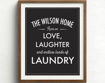 Laundry Print Bible Verse Print Laundry Room Decor