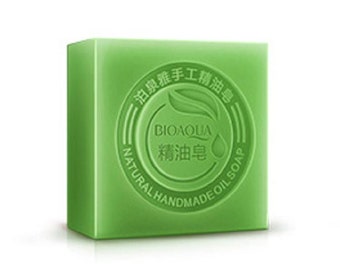 Bioaqua handmade essential oil soap bamboo charcoal soap