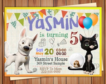 Bolt Invitation, Bolt Birthday Invitation, Bolt Party Invitation, Bolt Birthday, Bolt Party, Bolt Birthday Party