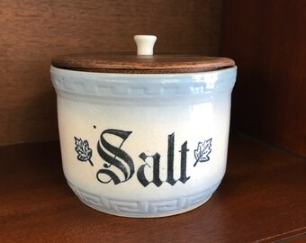 Western Stoneware Salt Crock