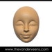 Mold No.198 (Face - with clossed eyes) by Veronica jeong