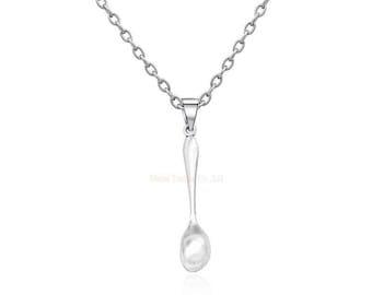 Spoon Necklace pendant inspirational spoonie warrior chronic illness spoon theory chronic fatigue self care