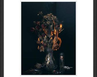 Photography Art still life fire part 2