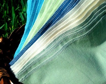 Cloth Napkins - 20 Reusable Paper Towels - Lakeside - Unpaper Napkins - Unpaper Towels - Flannel Napkins - Cloth Paper Towels - 10 x 12