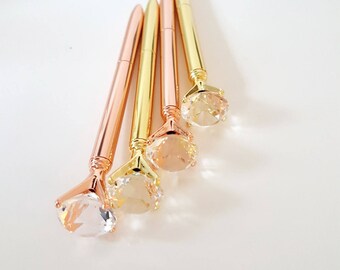 Diamond Pens in Gold or Rose Gold