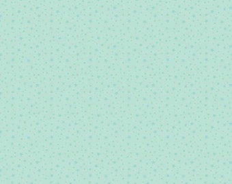 Mint Star Fabric - Riley Blake Fabric