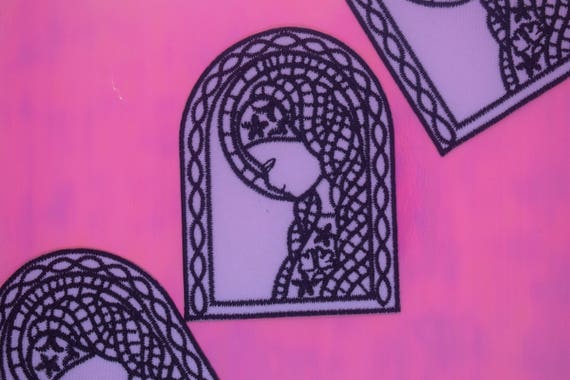 Stained Glass Window Iron on Patch