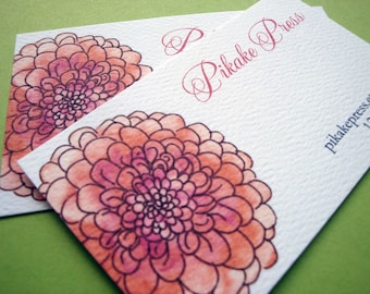 Personalized Mums Business Cards Calling Cards - Set of 50