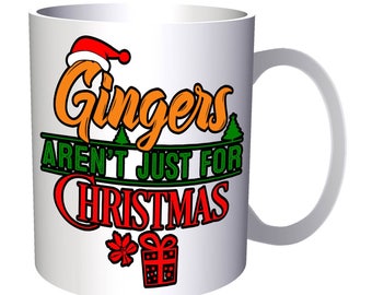 Gingers Aren'T Just Christmas 11oz Mug r626