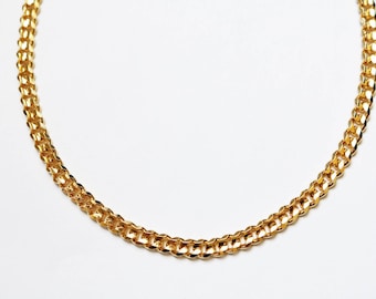 Champagne 16K Gold Plated Choker - Gold Necklace - Gold Chain Choker - Gold Chain Necklace - Gold Choker