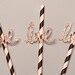 12 Love Straws Glitter Party Straws Black White Wedding Black White Shower Engagement Straws Wedding Straws Anniversary Straws Bachelorette