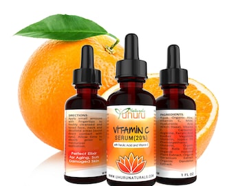 Vitamin C Serum Anti Aging Serum Face Serum Hyaluronic Acid Skin Care Facial Serum Natural Skin Care Anti-Aging Anti Wrinkle Serum
