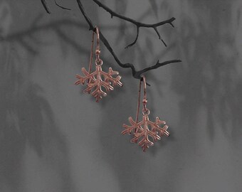 Australian Flannel Flower Leaf Earrings,Fine Silver,Handmade,Wildflower Earrings,Flower Jewellery,Gift for Her,Australian Earrings,Botanical