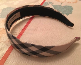 authentic burberry headband