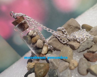 Bottle Charm With Stones