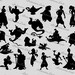 Digital SVG PNG Aladdin inspired, Genie, Jafar, princess jasmine, disney inspired, clipart, vector, silhouette, instant digital download