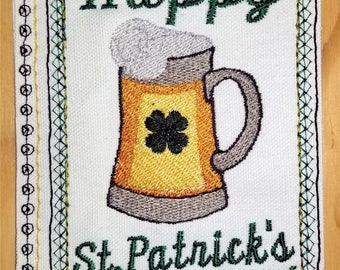 Embroidery Greeting Cards by DiElobi – St. Patrick’s Day #4