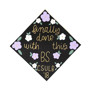 CUSTOMIZABLE // Graduation Cap Topper Designs