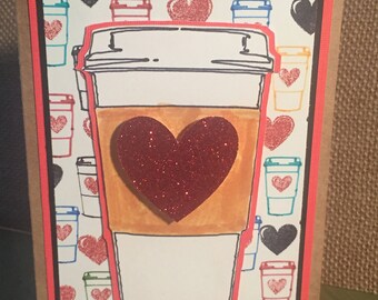 Thanks A Latte Handmade Card