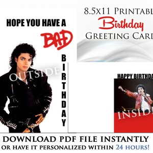 Michael jackson bad | Etsy