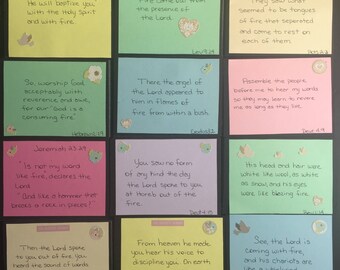 A set of Inspiring biblical scripts