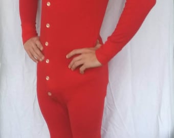 Vintage Duofold red Long Johns FREE SHIPPING