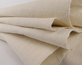 Grain Sack Fabric by the Yard Upholstering fabric Runner Vintage linen roll hemp linen roll wedding decor