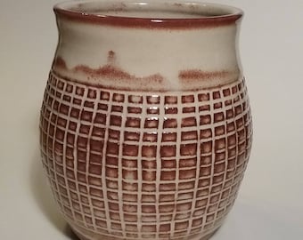 handmade pottery utensil holder