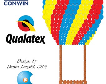 Big 3D Hot Air Balloon (15' tall)