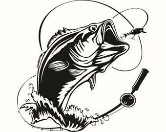 Free Free 276 Largemouth Bass Fish Svg SVG PNG EPS DXF File