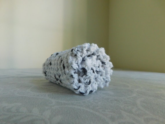 Salt and Pepper Cotton Dishcloth