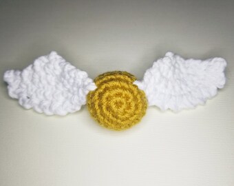 Golden Snitch Hair Clip