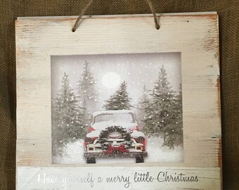 Old Fashioned Christmas Sign